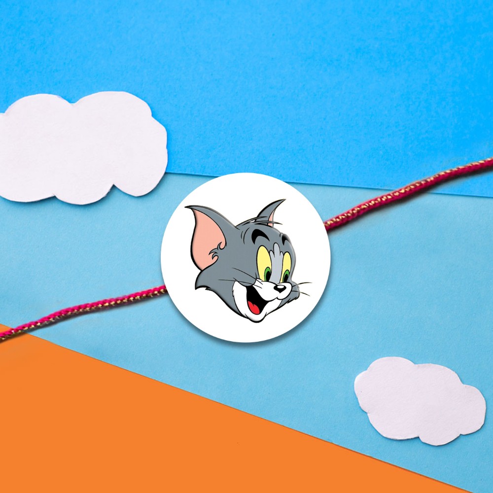 Pyarful Tom Printed Magnet Rakhi For Kids 12 Pcs - Image 2