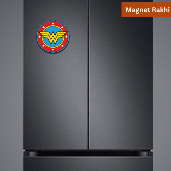 Wondor Women Fridge Magnet Rakhi - Image 3