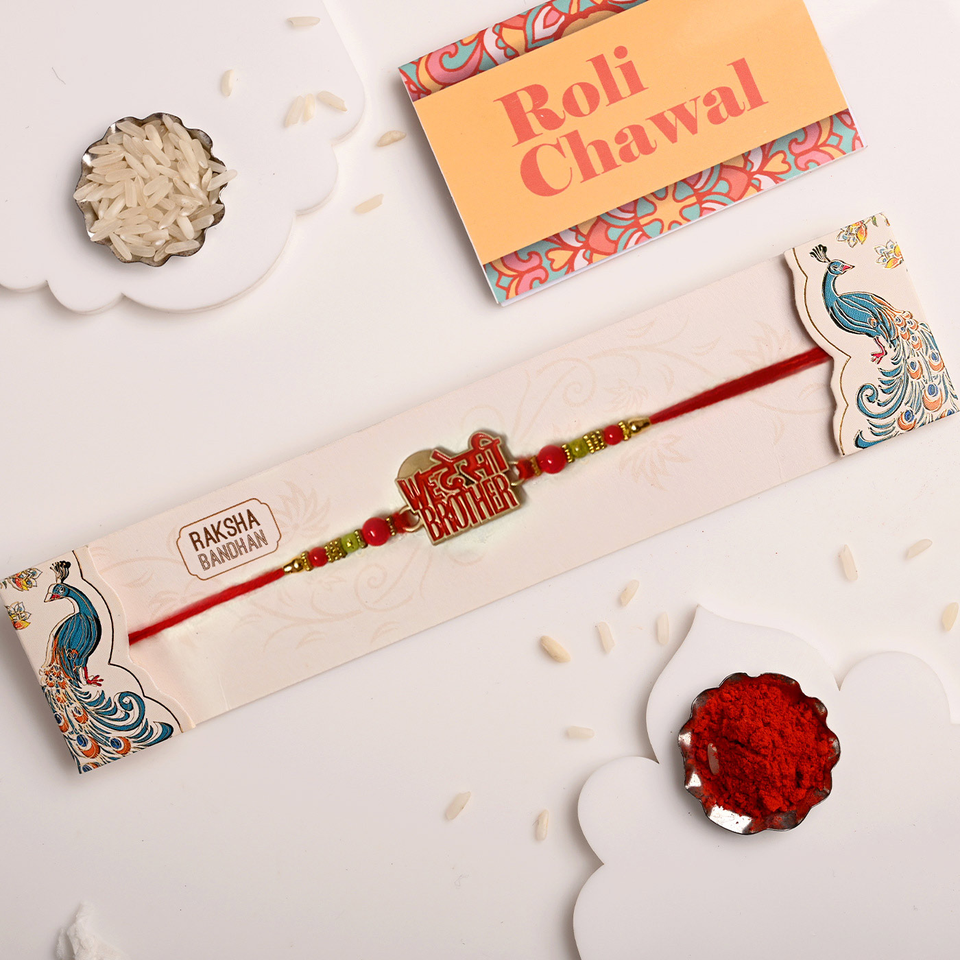 we desi brother rakhi – 12 Pcs